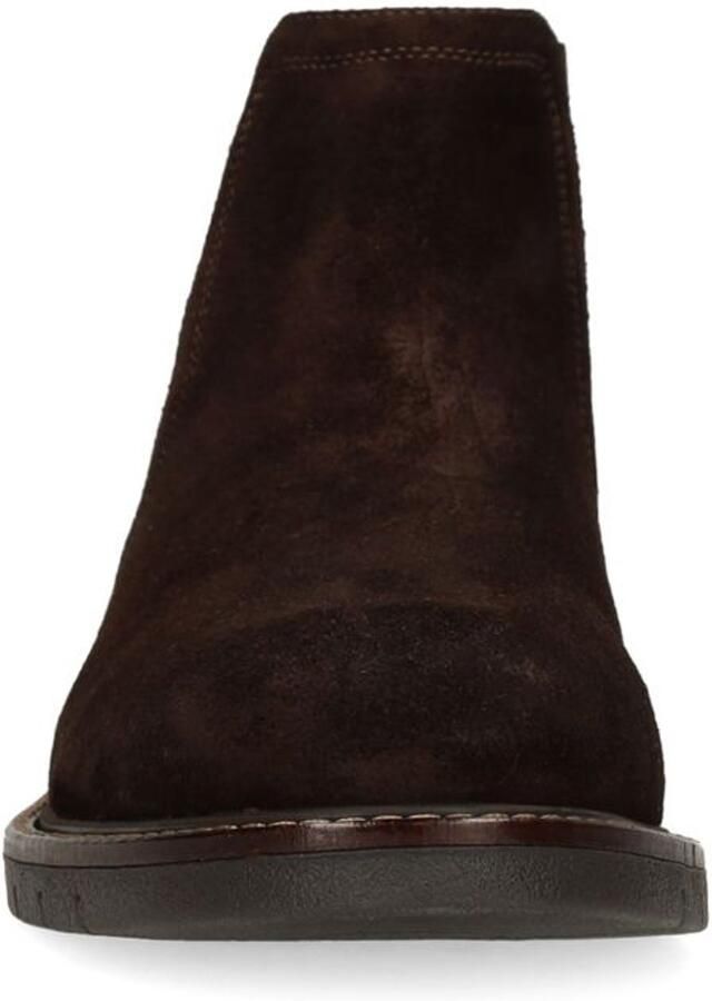 No Stress Heren Bruine suède chelsea boots