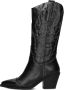 NOA HARMON Cowboylaarzen Dames 009591 Maat: 37 Materiaal: Leer Kleur: Zwart - Thumbnail 1