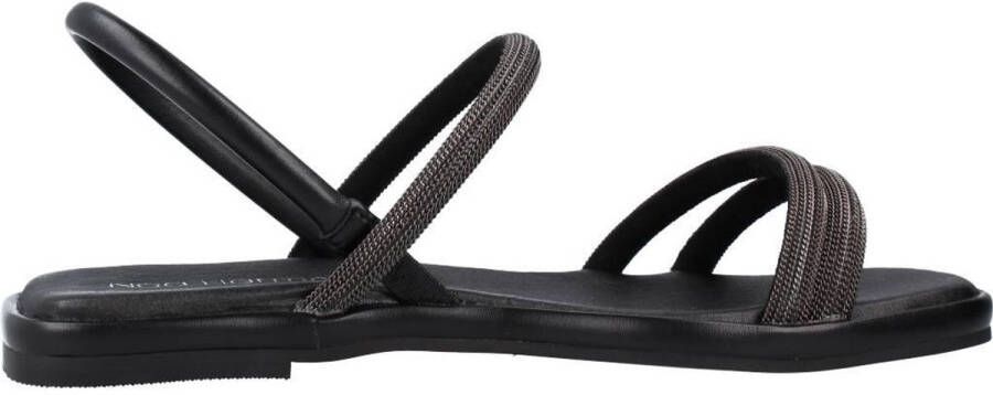 Noa Harmon Casual Koord Sandalen Black Dames