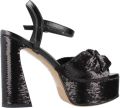 Noa Harmon Elegante High Heel Sandalen voor Evenementen Black Dames - Zwart