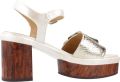 Noa Harmon Elegante High Heel Sandalen voor Vrouwen - Goud