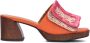 NOA HARMON Muiltjes Dames 9672 Maat: 37 Materiaal: Leatherlook Kleur: Oranje - Thumbnail 2
