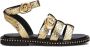 NOA HARMON Sandalen Dames 9737 Maat: 36 Materiaal: Leer Kleur: Goud - Thumbnail 2