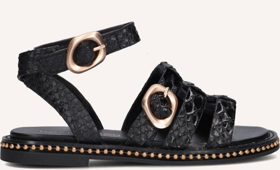 Noa Harmon 9737 Sandalen Dames Zwart