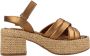 Noa Harmon Blauwe Hoge Hak Sandalen - Thumbnail 1