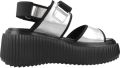 Noa Harmon Sandalen met sleehak 10312pn - Multicolor
