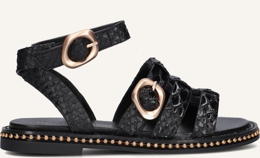 NOA HARMON Sandalen Dames 9737 Maat: 38 Materiaal: Leatherlook Kleur: Zwart - Foto 2