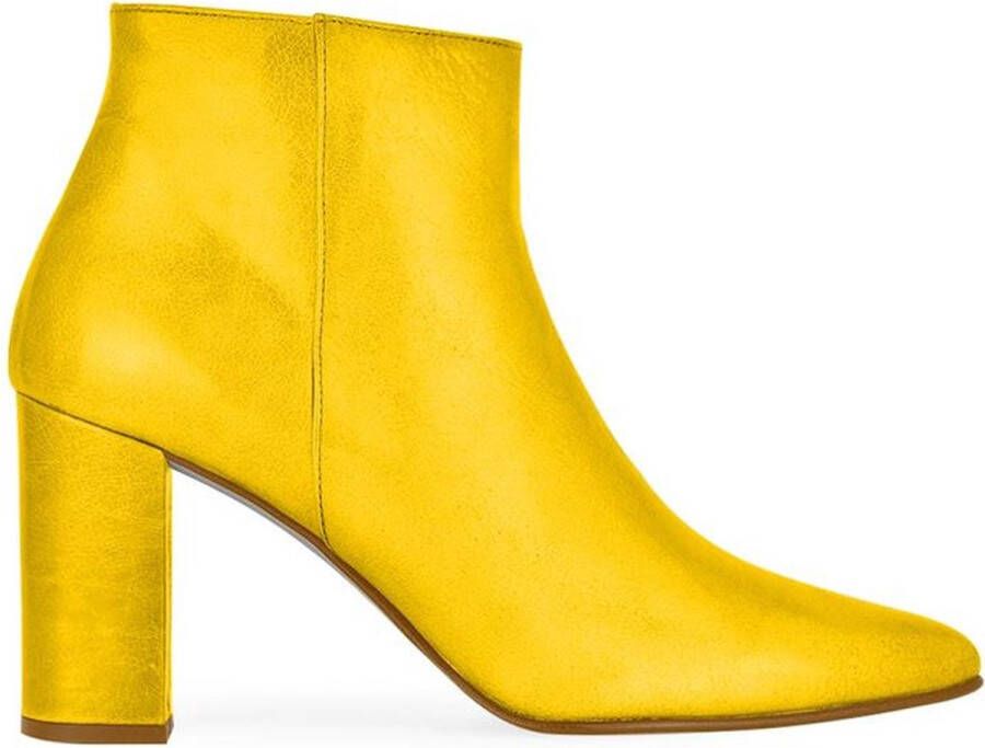 Noë Shoes Nirma Enkellaars Mustard