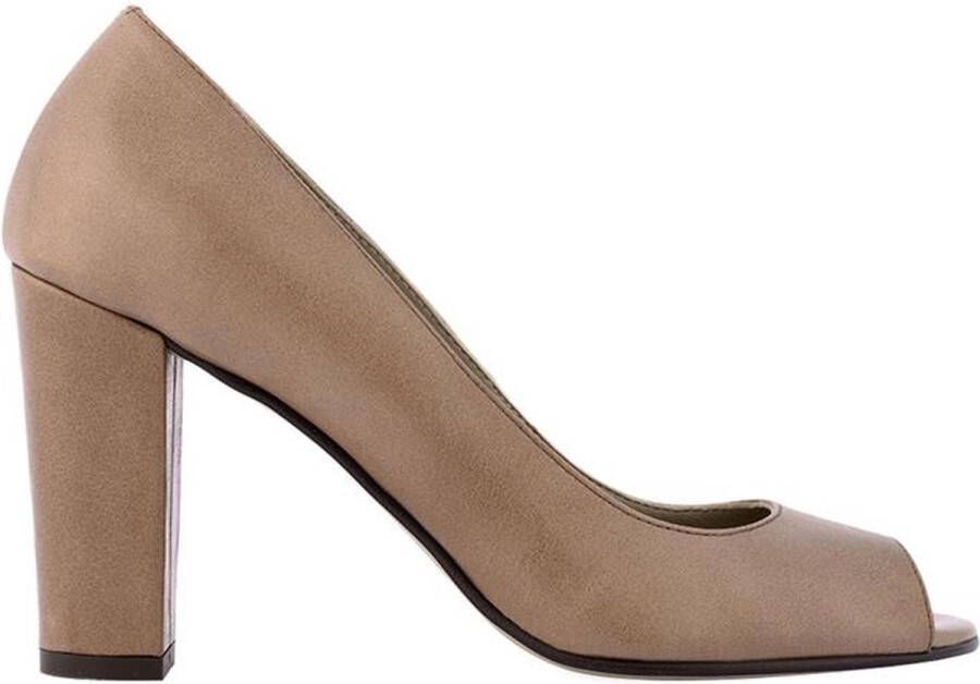 Noë Shoes Nicoline Peeptoe Cinnamon