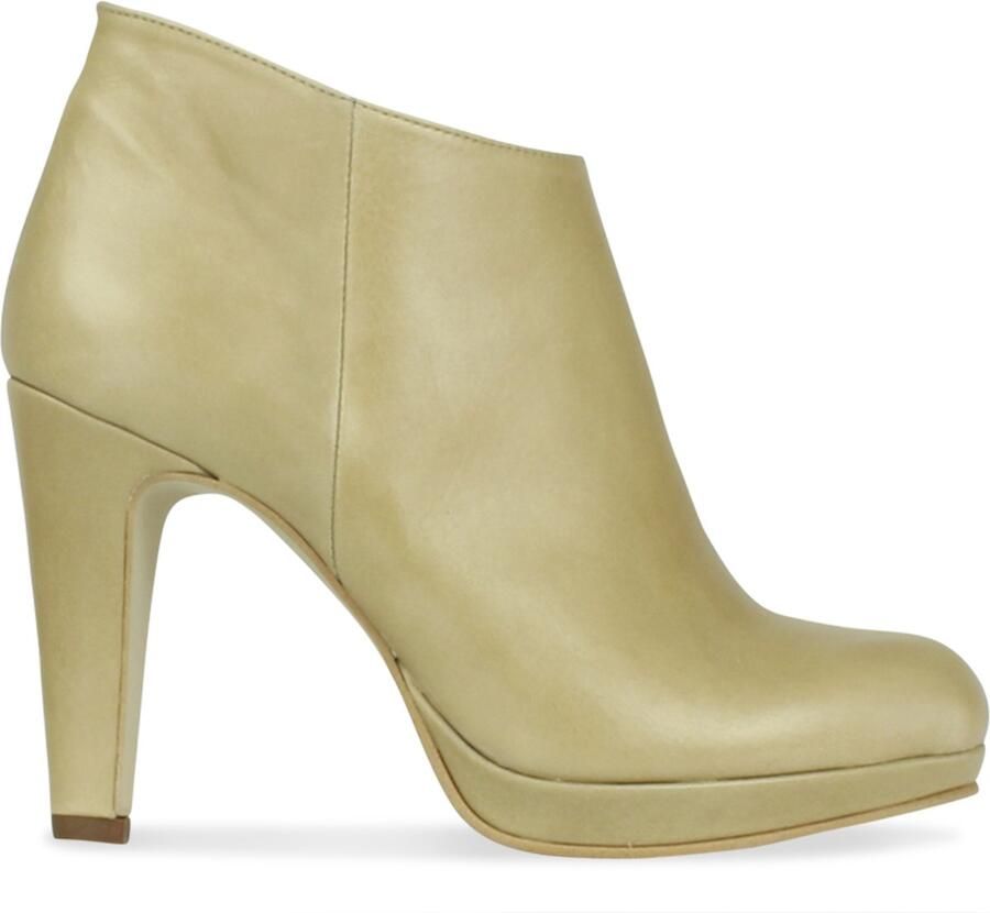 Noë Shoes Nabla Enkellaars Beige Vintage
