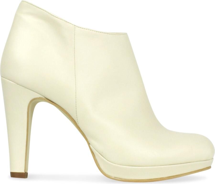 Noë Shoes Nabla Enkellaars Cream Vintage