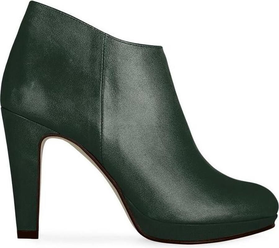 Noë Shoes Nabla Enkellaars Dark Green Vintage