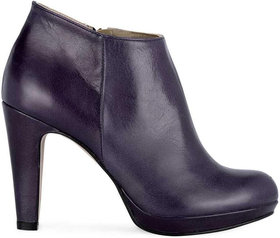 Noë Shoes Nabla Enkellaars Dark Purple Vintage