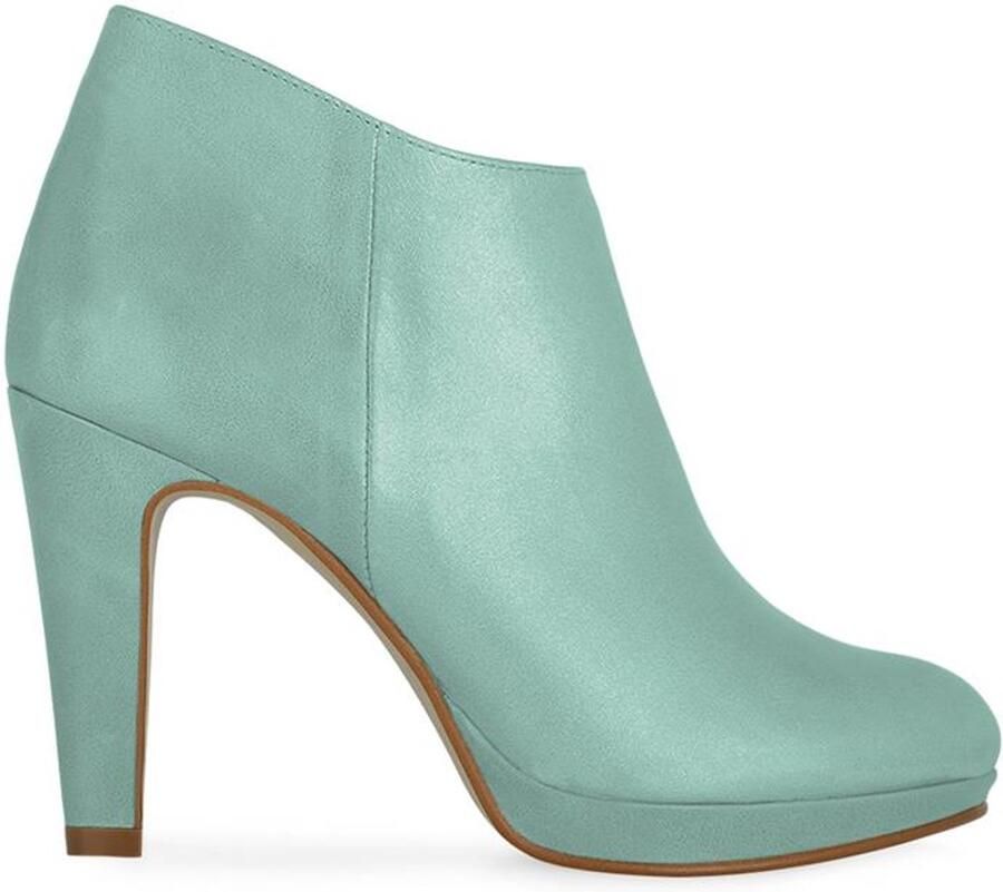 Noë Shoes Nabla Enkellaars Light Teal Vintage