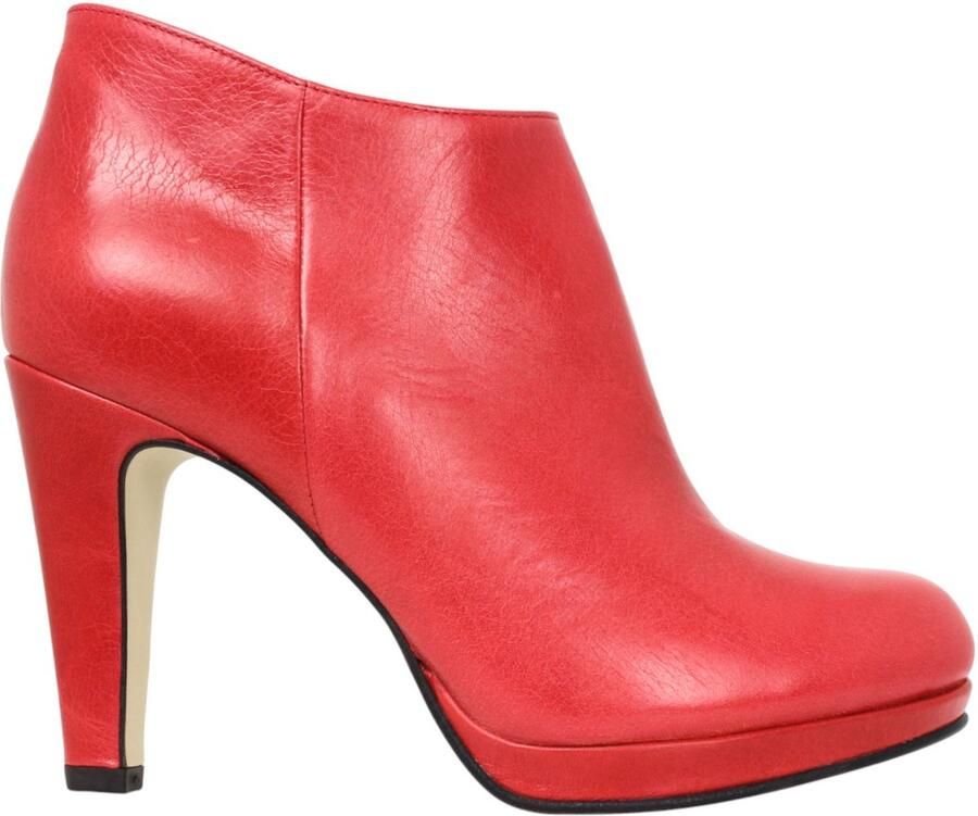 Noë Shoes Nabla Enkellaars Lipstick Vintage