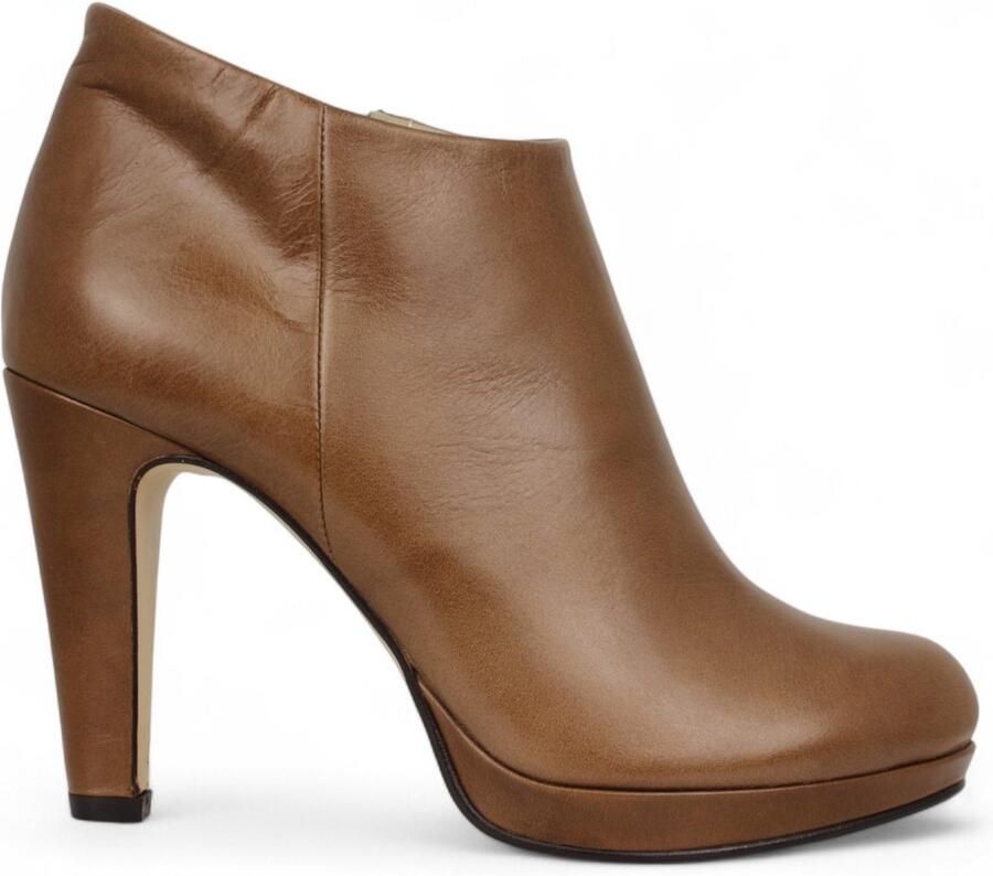 Noë Shoes Nabla Enkellaars Mid Brown Vintage