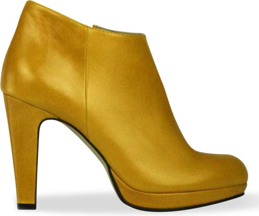 Noë Shoes Nabla Enkellaars Mustard Vintage