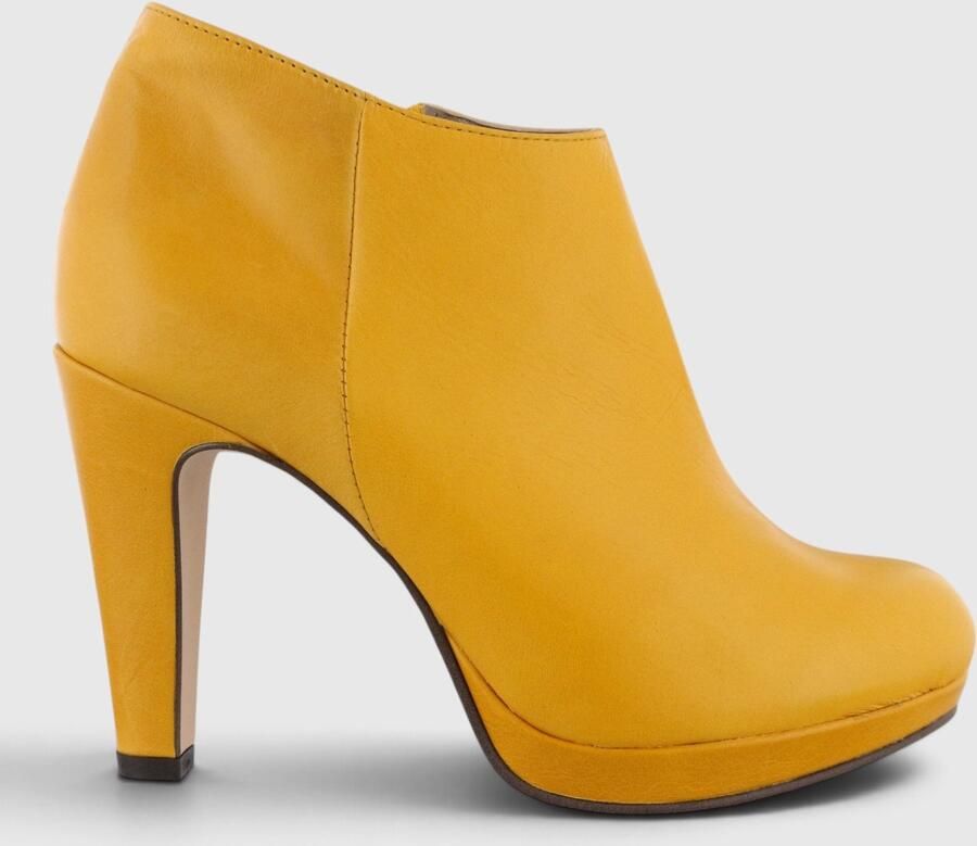 Noë Shoes Nabla Enkellaars Mustard Vintage