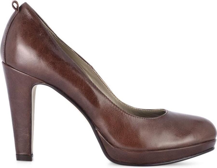 Noë Shoes Nabla Pump Coffee Vintage