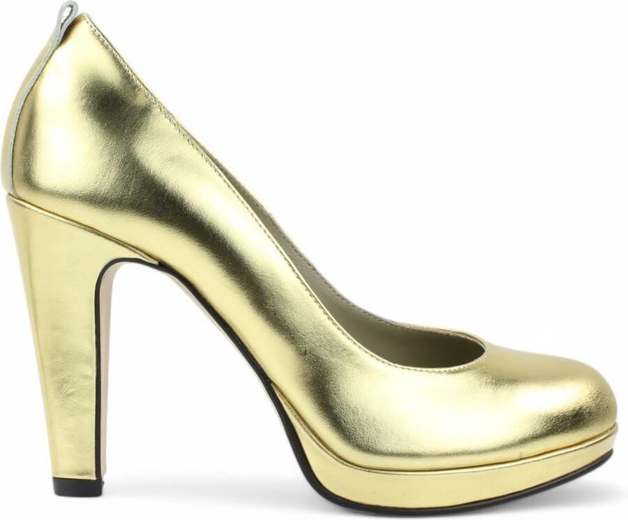 Noë Shoes Nabla Pump Gold Metallic
