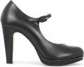 Noë Shoes Nabla Pump Strap Black Vintage - Zwart