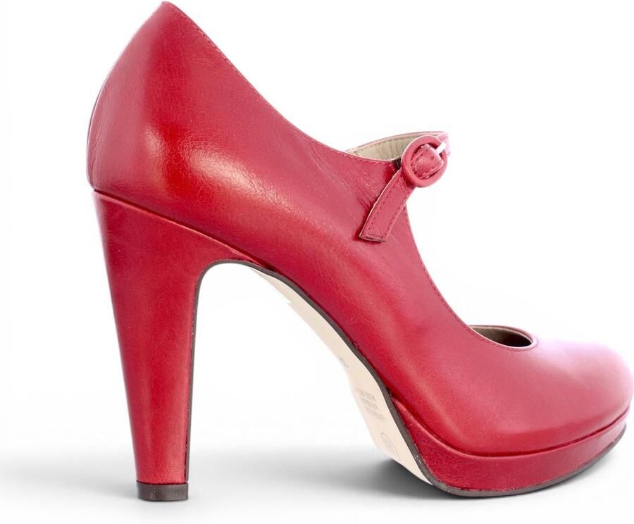 Noë Shoes Nabla Pump Strap Cherry
