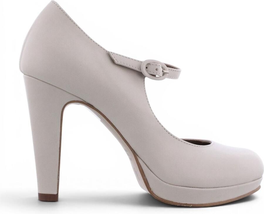 Noë Shoes Nabla Pump Strap Cream