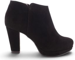 Noë Shoes Nadra Enkellaars Black Suede