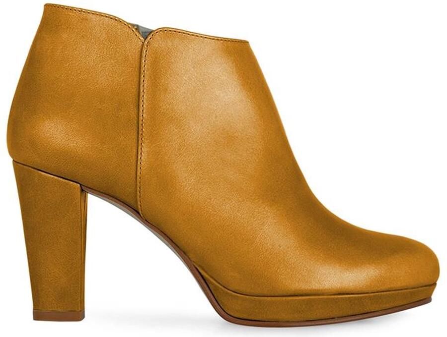 Noë Shoes Nadra Enkellaars Caramel Vintage