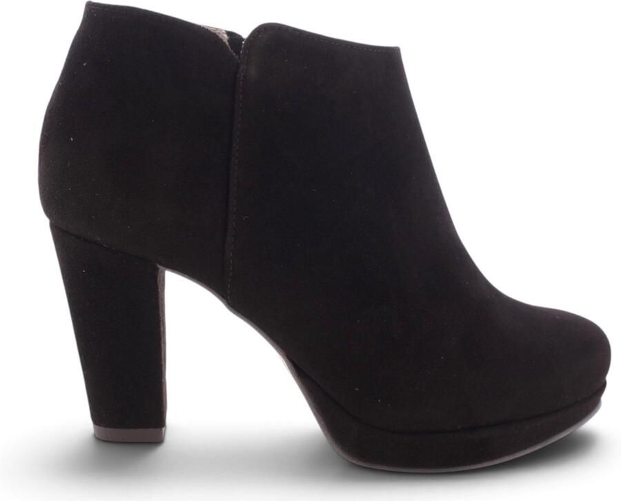 Noë Shoes Nadra Enkellaars Dark Brown Suede