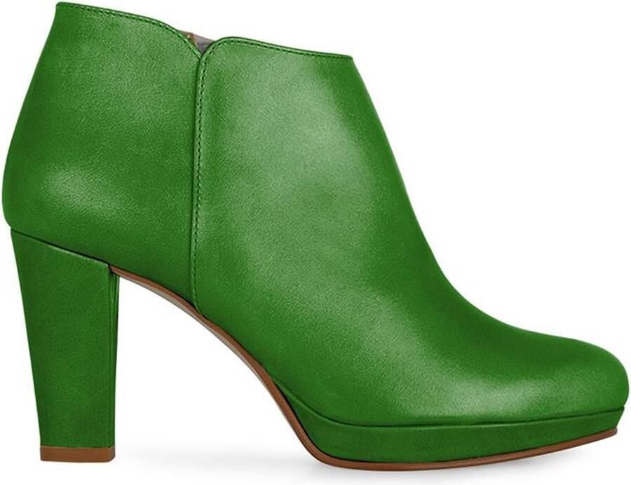 Noë Shoes Nadra Enkellaars Emerald Vintage