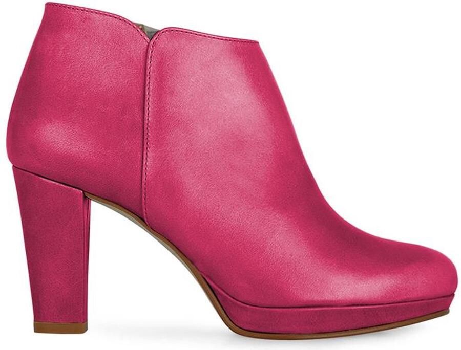 Noë Shoes Nadra Enkellaars Fuxia Vintage
