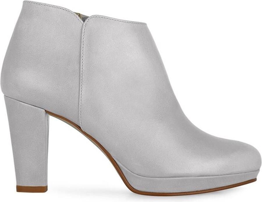 Noë Shoes Nadra Enkellaars Light Grey Vintage