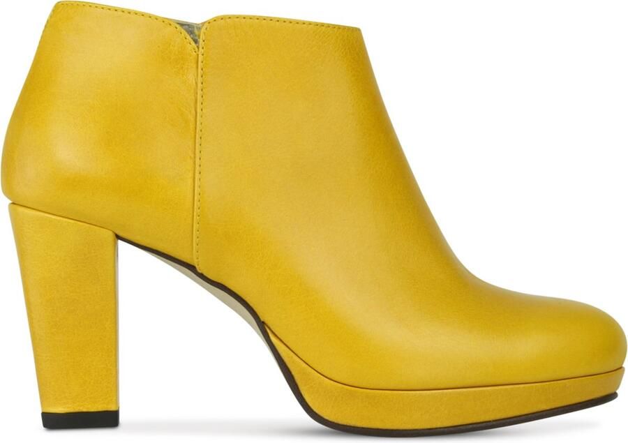 Noë Shoes Nadra Enkellaars Mustard Vintage