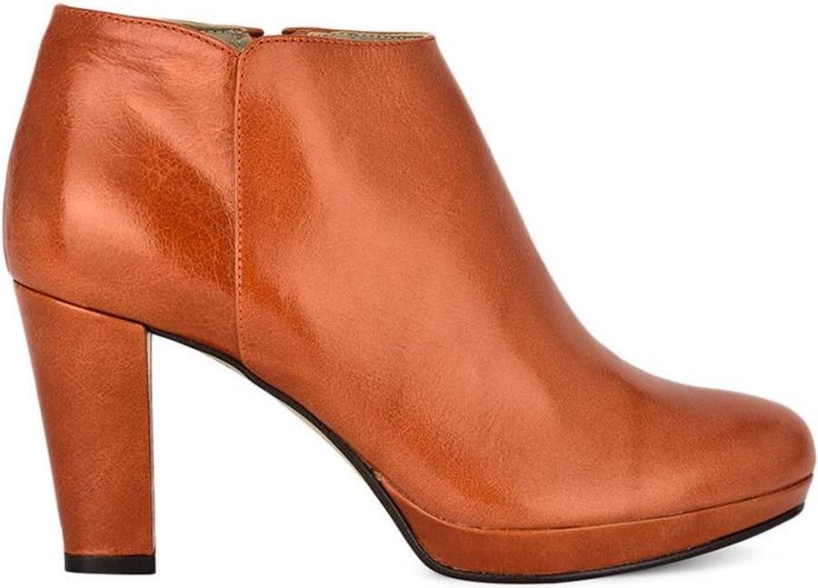 Noë Shoes Nadra Enkellaars Rust Vintage