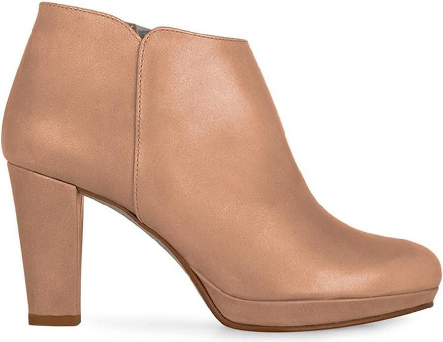 Noë Shoes Nadra Enkellaars Salmon Vintage