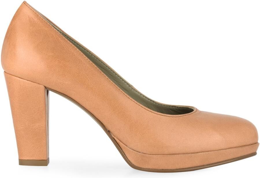 Noë Shoes Nadra Pump Congo Yellow Vintage