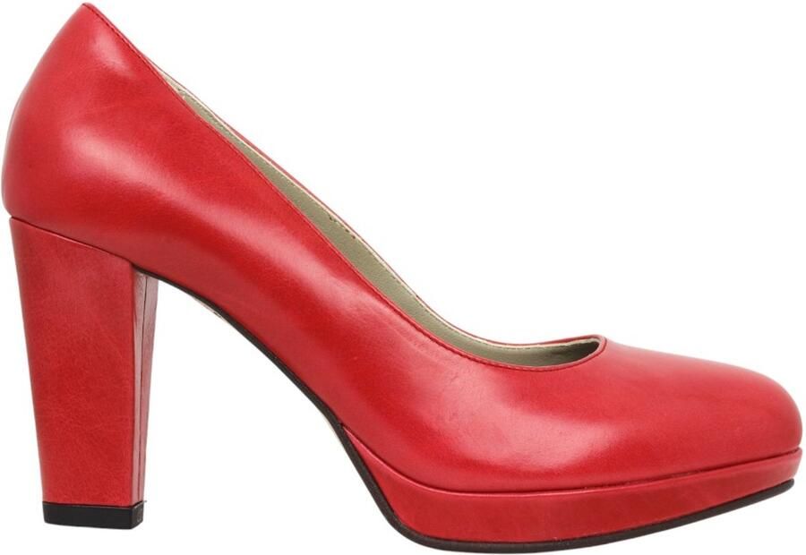 Noë Shoes Nadra Pump Lipstick Vintage