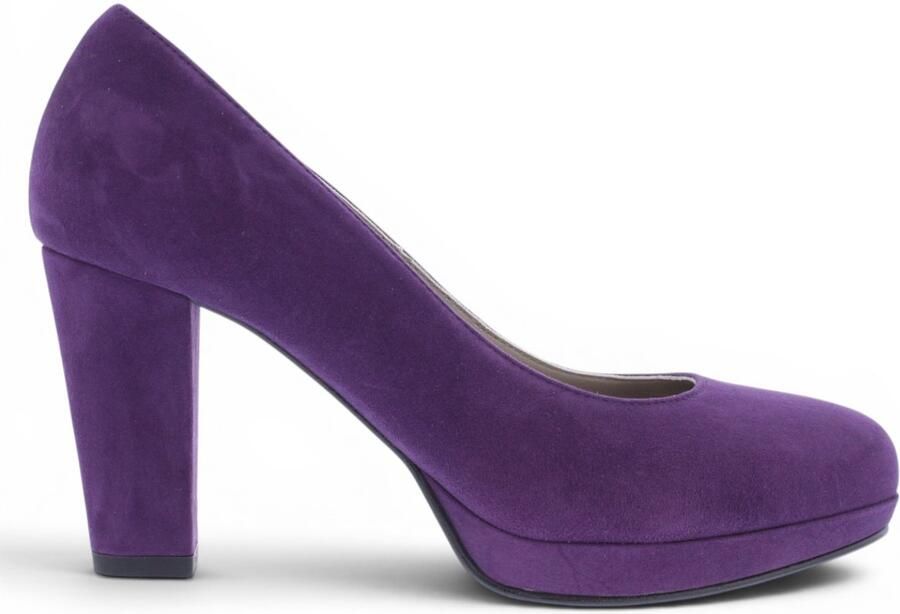 Noë Shoes Nadra Pump Purple Suede