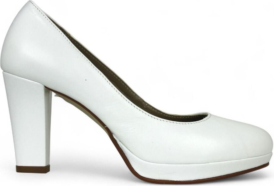 Noë Shoes Nadra Pump White Vintage