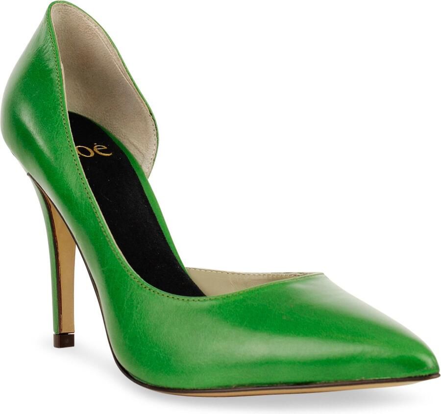 Noë Shoes Neona Pump Emerald Vintage