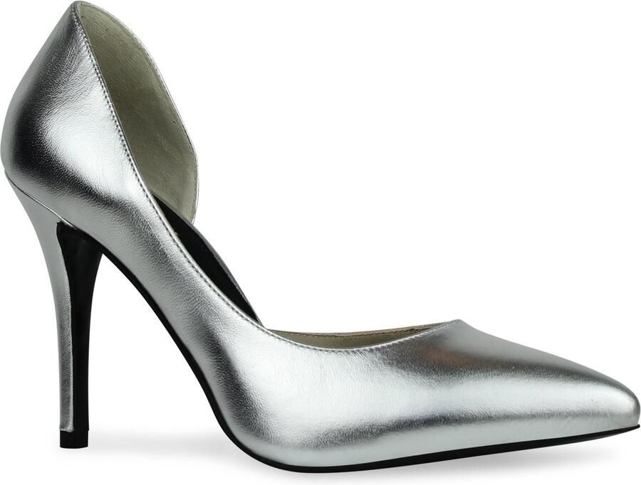 Noë Shoes Neona Pump Silver Metallic