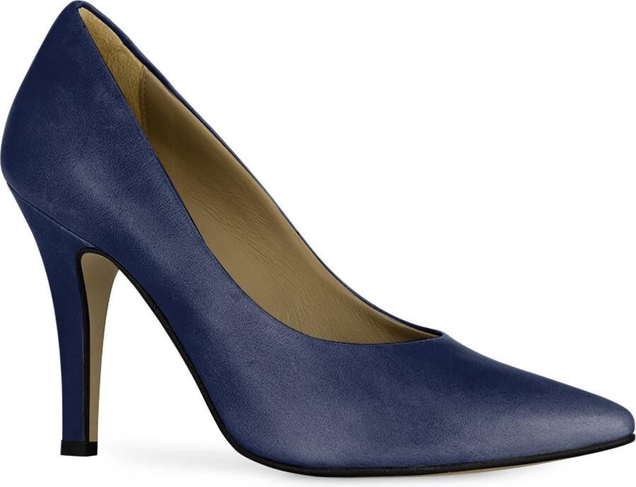 Noë Shoes Nicole Pump Cobalt Vintage