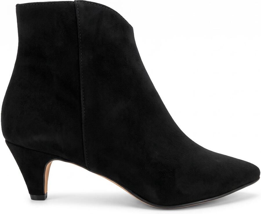 Noë Shoes Nirim Enkellaars Black Suede