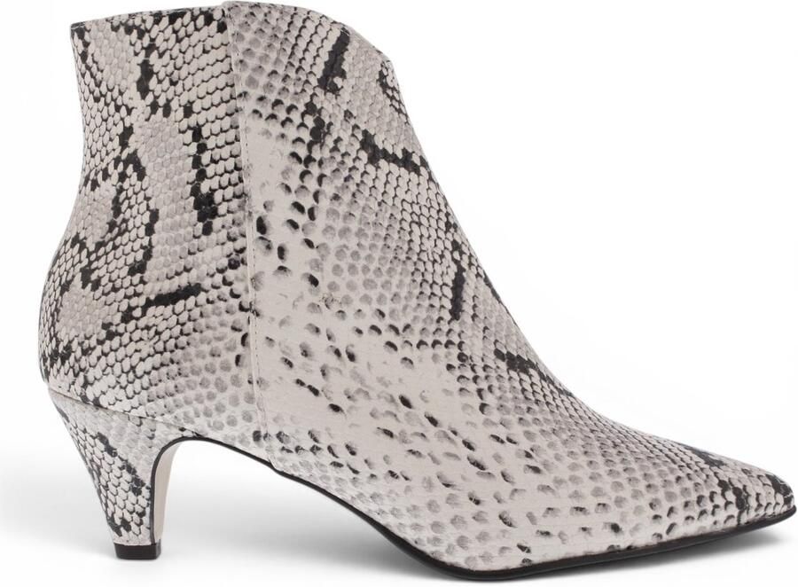 Noë Shoes Nirim Enkellaars White-Black