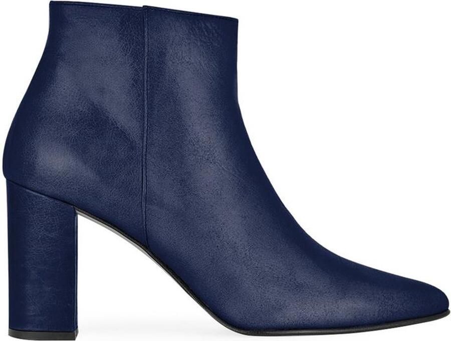 Noë Shoes Nirma Enkellaars Cobalt Vintage