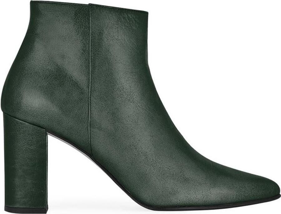 Noë Shoes Nirma Enkellaars Dark Green Vintage