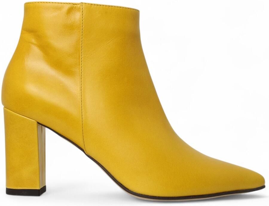 Noë Shoes Nirma Enkellaars Mustard Vintage