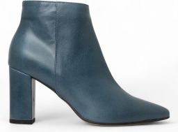Noë Shoes Nirma Enkellaars Petrol Vintage