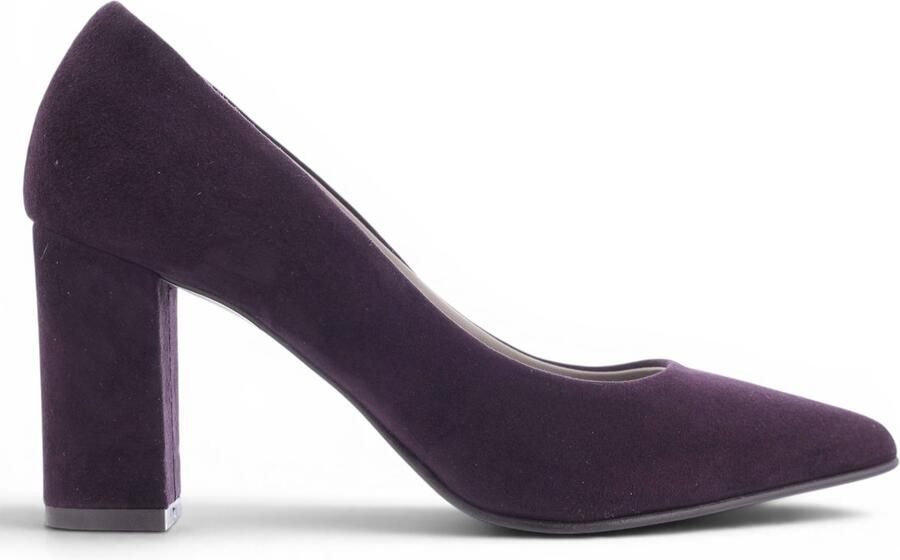 Noë Shoes Nirma Pump Burgundy Suede